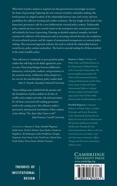 Produktbild: Deliberative Policy Analysis