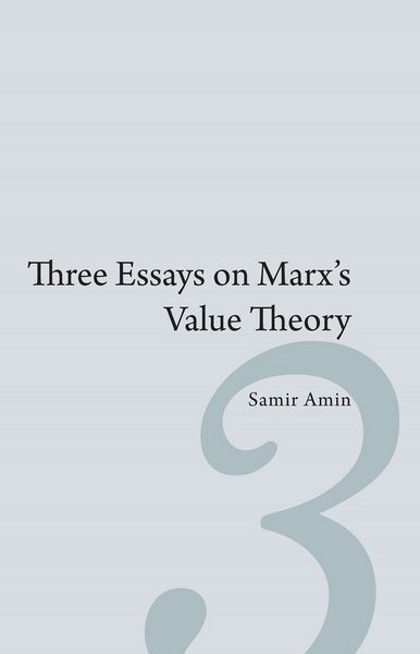 Produktbild: Three Essays on Marx's Value Theory