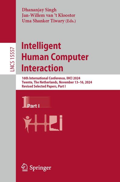 Produktbild: Intelligent Human Computer Interaction