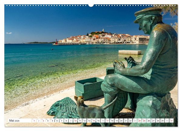 Produktbild: Kroatien - Dalmatien (Wandkalender 2026 DIN A2 quer), CALVENDO Monatskalender