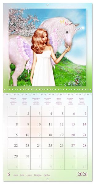 Produktbild: Heavenly Angels (Wall Calendar 2026 12 &times; 12 Inch) CALVENDO 12 Month Wall Calendar