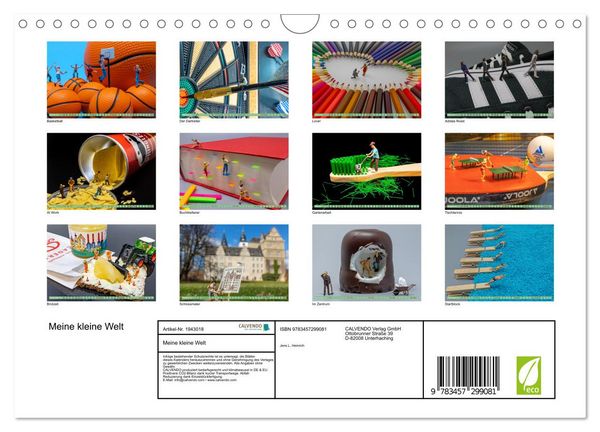 Produktbild: Meine kleine Welt (Wandkalender 2026 DIN A4 quer), CALVENDO Monatskalender