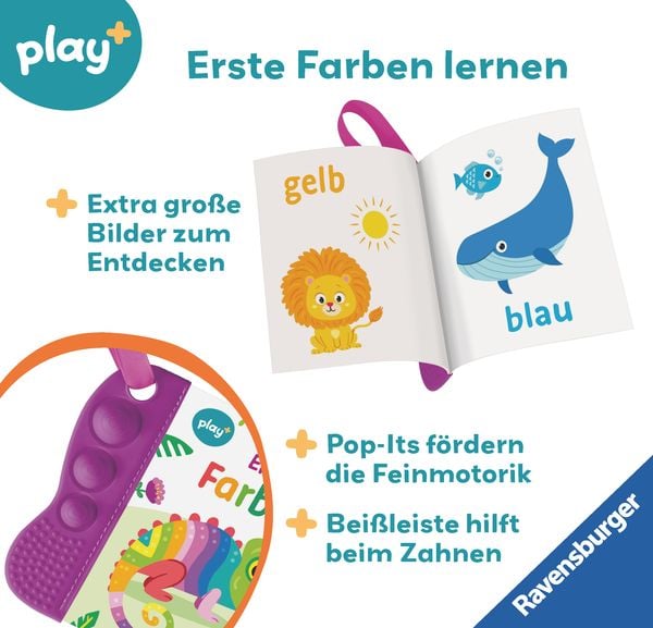 Produktbild: Play+ flip&pop Erste Farben - ab 6 Monate