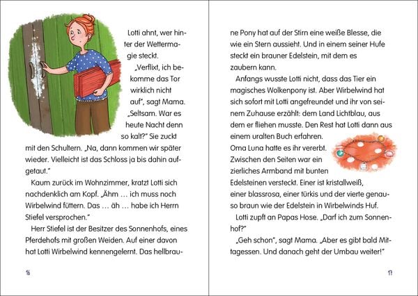 Produktbild: Die Wolkenponys (Band 2) - Die Nacht des roten Mondes