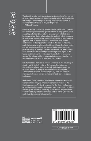 Produktbild: Business Services in European Economic Growth