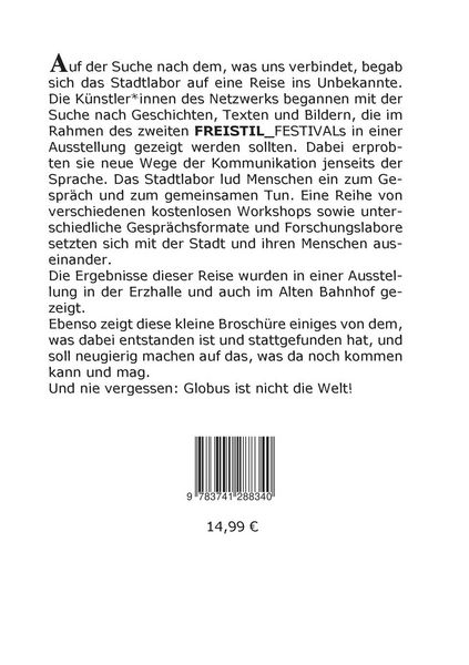 Produktbild: Freistil Stadtlabor Ausblick und R&uuml;ckblick