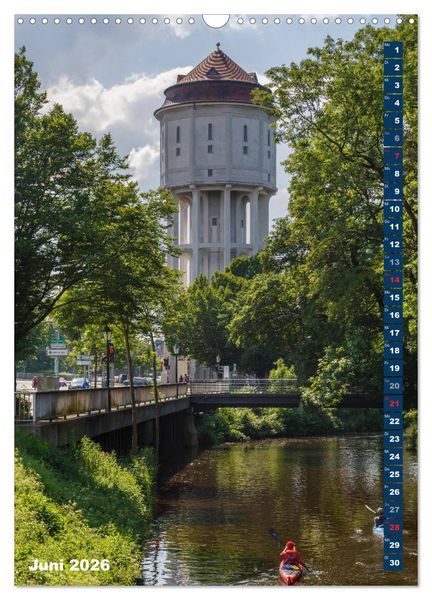 Produktbild: Emden - Sehenswertes der Seehafenstadt (Wandkalender 2026 DIN A3 hoch), CALVENDO Monatskalender