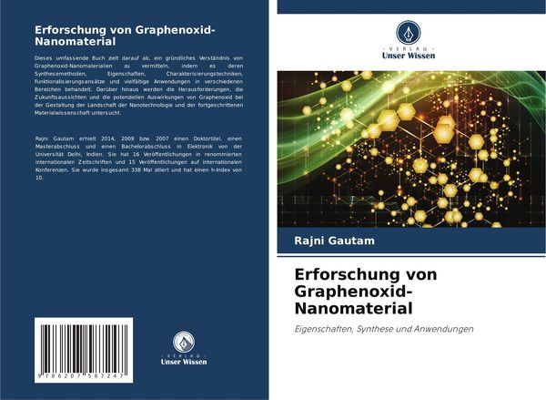 Erforschung von Graphenoxid-Nanomaterial, Taschenbuch von Rajni Gautam, Verlag Unser Wissen, 9786207587247