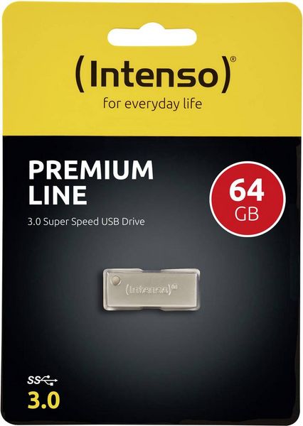 Produktbild: Intenso USB 3.0 Stick 64GB Premium INTENSO 3534490 si