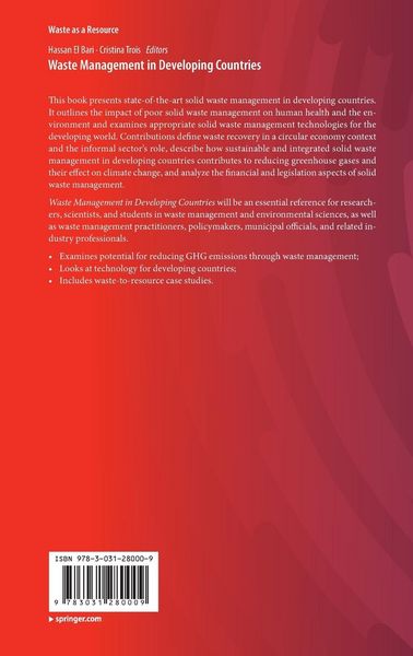 Produktbild: Waste Management in Developing Countries