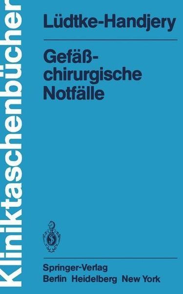 Produktbild: Gef&auml;&szlig;chirurgische Notf&auml;lle