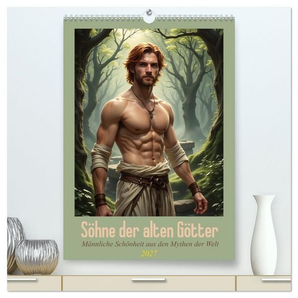 Söhne der alten Götter (hochwertiger Premium Wandkalender 2027 DIN A2 hoch), Kunstdruck in Hochglanz