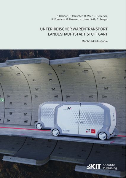 Produktbild: Unterirdischer Warentransport Landeshauptstadt Stuttgart - Machbarkeitsstudie