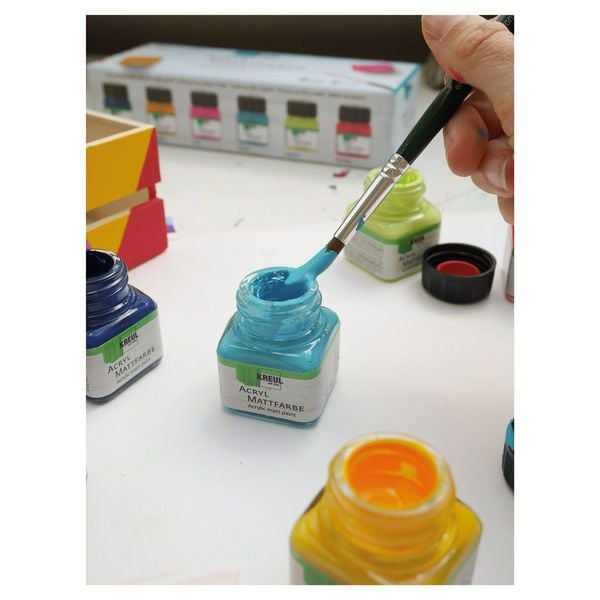 Produktbild: KREUL Acryl Mattfarben Set Color Living 6 x 20 ml
