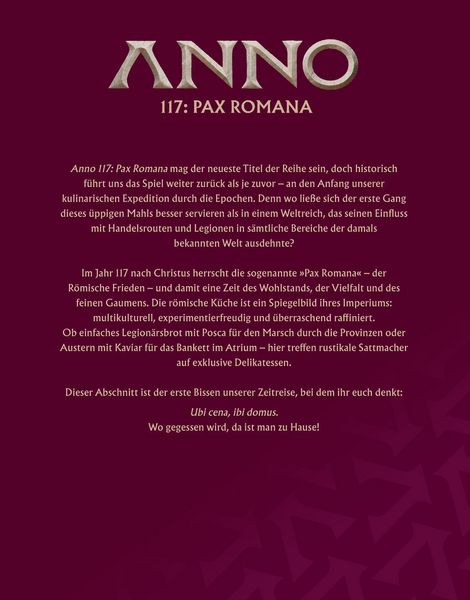Produktbild: Das offizielle Anno Kochbuch