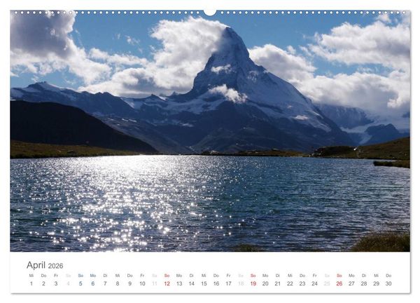 Produktbild: Magie Matterhorn (hochwertiger Premium Wandkalender 2026 DIN A2 quer), Kunstdruck in Hochglanz