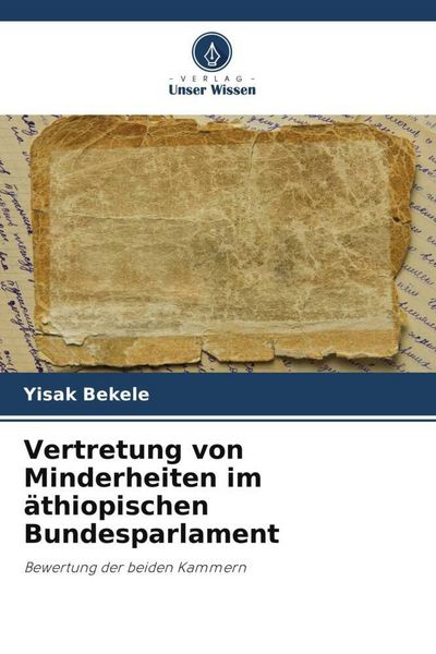 Produktbild: Vertretung von Minderheiten im &auml;thiopischen Bundesparlament