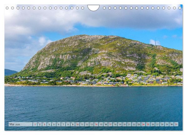 Produktbild: Fjorde & Felsen &ndash; Norwegens wilde Seele (Wandkalender 2026 DIN A4 quer), CALVENDO Monatskalender
