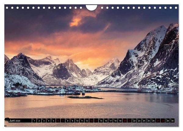 Produktbild: Lofoten Inselzauber (Wandkalender 2026 DIN A4 quer), CALVENDO Monatskalender