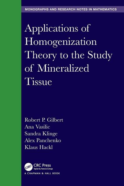 Produktbild: Applications of Homogenization Theory to the Study of Mineralized Tissue
