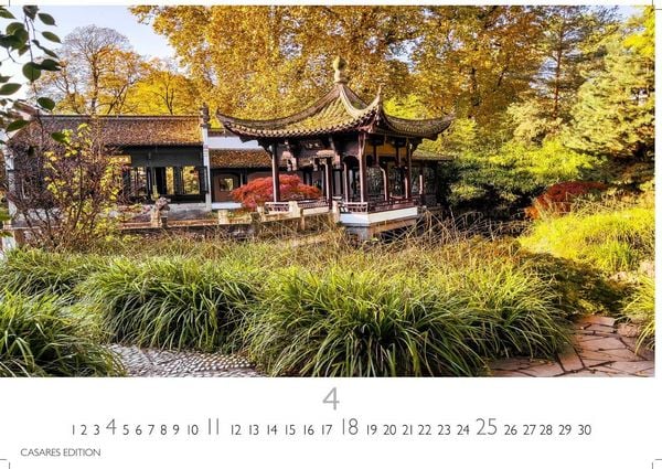 Produktbild: Japanische G&auml;rten Kalender 2027 &ndash; Wandkalender | Fotokalender Asien 24x35cm - Fotografien authentischer japanischer G&auml;rten, perfekt f&uuml;r Natur- und Gartenliebhaber
