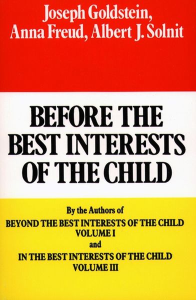 Produktbild: Before the Best Interests of the Child