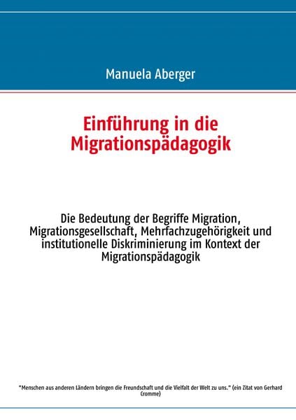 Produktbild: Einf&uuml;hrung in die Migrationsp&auml;dagogik