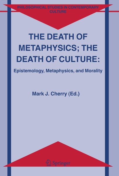 Produktbild: The Death of Metaphysics; The Death of Culture