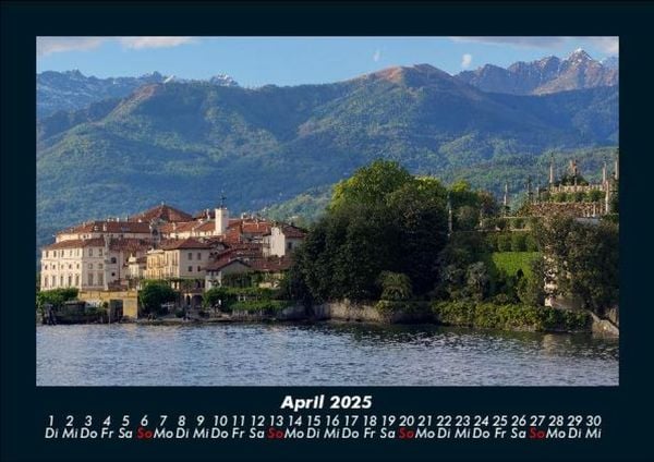 Produktbild: Die Seen der Erde 2025 Fotokalender DIN A5