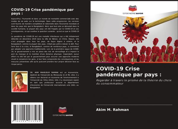 Produktbild: COVID-19 Crise pand&eacute;mique par pays :