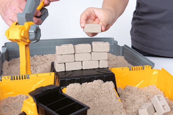 Produktbild: Kinetic Sand Baustellen Koffer