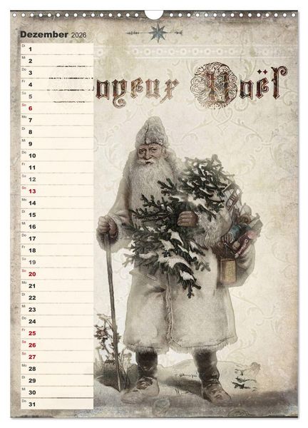 Produktbild: Vintage Welten (Wandkalender 2026 DIN A3 hoch), CALVENDO Monatskalender