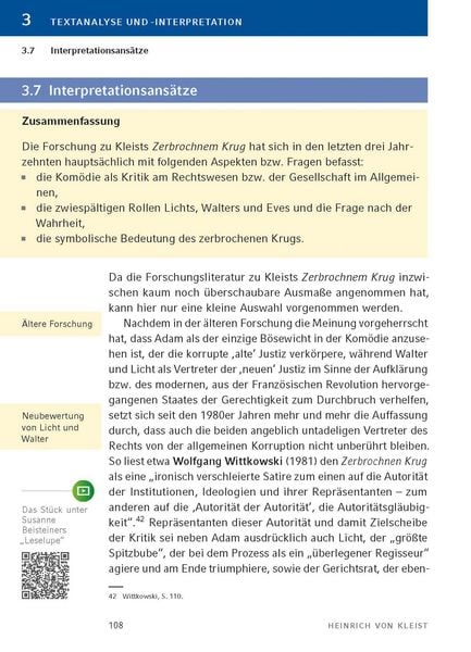 Produktbild: Der zerbrochne Krug von Heinrich von Kleist