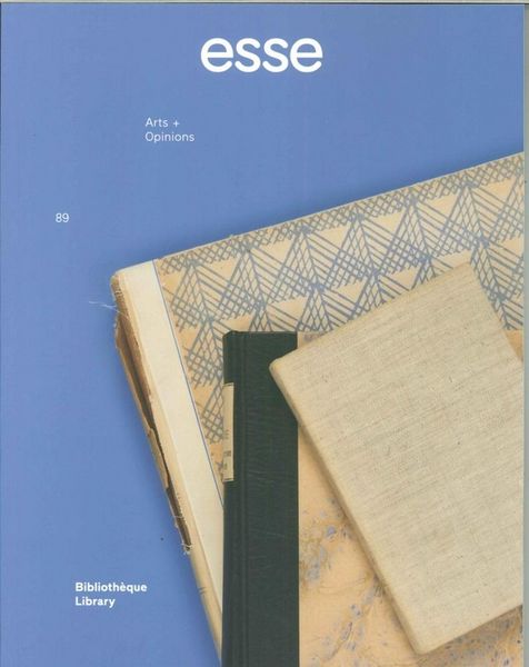 Produktbild: Revue Esse ; Bibliotheque/library