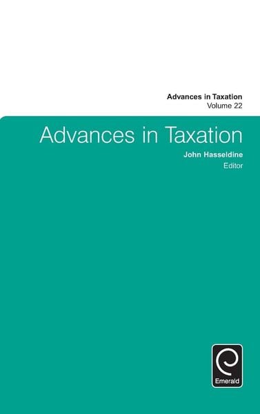 Produktbild: Advances in Taxation