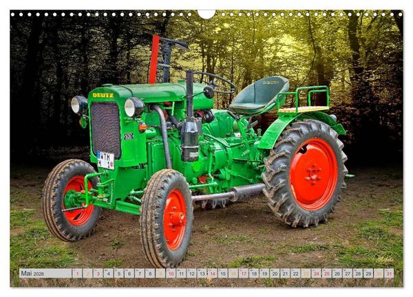 Produktbild: Geliebte Oldtimer Traktoren (Wandkalender 2026 DIN A3 quer), CALVENDO Monatskalender