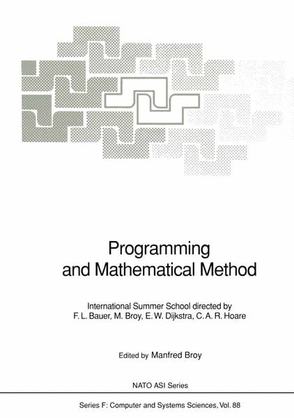Produktbild: Programming and Mathematical Method
