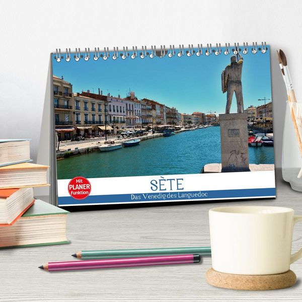 Produktbild: S&egrave;te - Das Venedig des Languedoc (Tischkalender 2026 DIN A5 quer), CALVENDO Monatskalender