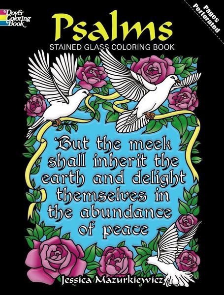 Produktbild: Psalms Stained Glass Coloring Book