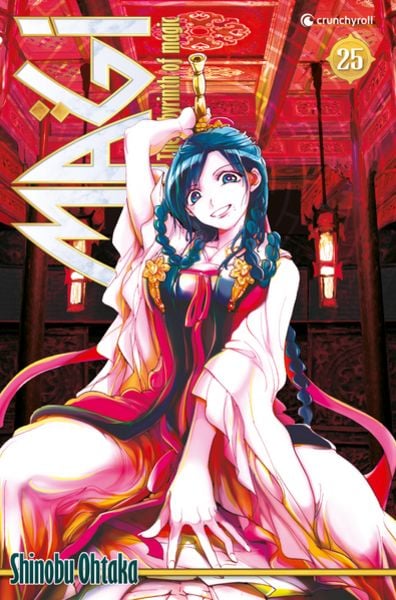 Magi – The Labyrinth of Magic – Band 25, Taschenbuch von Shinobu Ohtaka, Pegasus Manga, 9782889215003