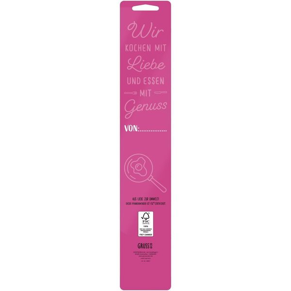 Produktbild: GRUSS & CO Pfannenwender Motiv: Allerbeste Mama der Welt