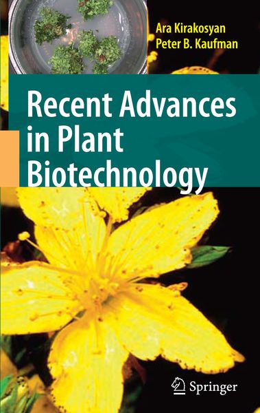 Produktbild: Recent Advances in Plant Biotechnology