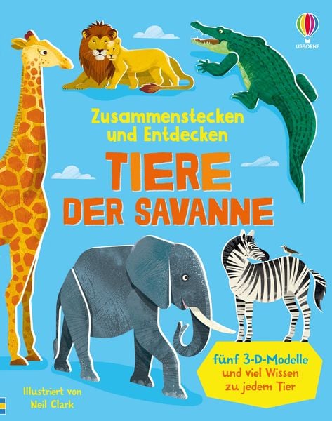 Produktbild: Zusammenstecken und Entdecken: Tiere der Savanne