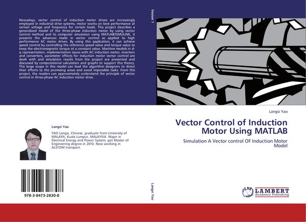 Produktbild: Vector Control of Induction Motor Using MATLAB