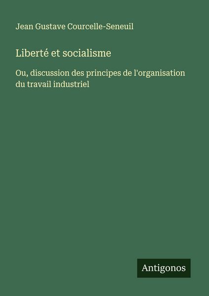 Produktbild: Libert&eacute; et socialisme