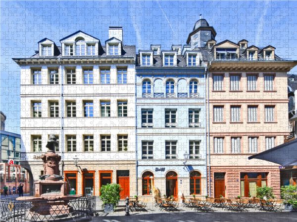 Produktbild: CALVENDO Puzzle H&uuml;hnermarkt West 1000 Teile Lege-Gr&ouml;&szlig;e 64 x 48 cm Foto-Puzzle Bild von N N