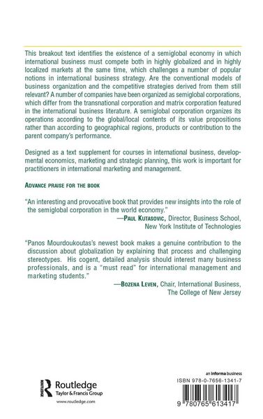 Produktbild: Business Strategy in a Semiglobal Economy