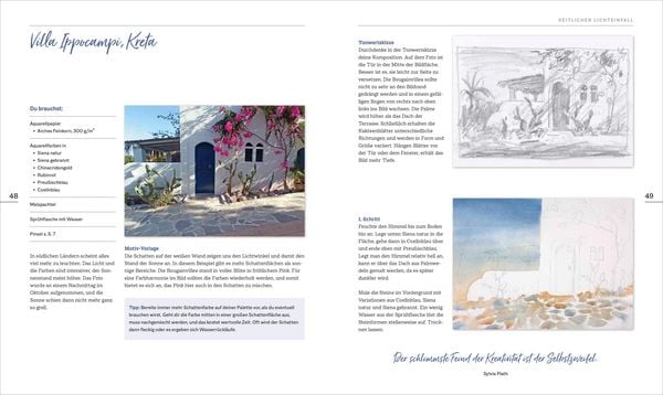Produktbild: Mein Atelier Aquarellmalerei Licht & Schatten