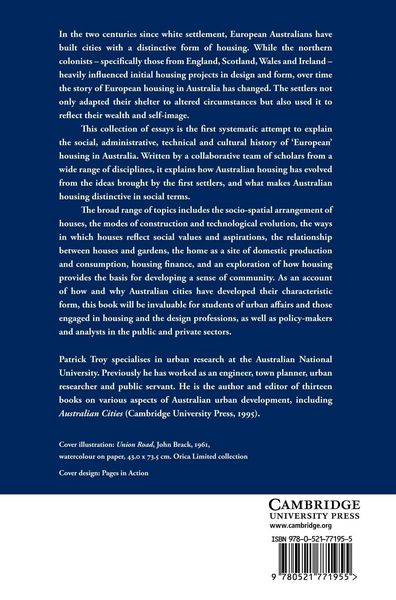 Produktbild: A History of European Housing in Australia