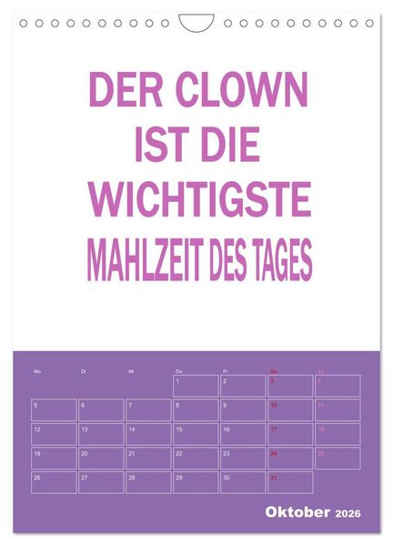 Produktbild: Memo an mich mit Jahresplaner (Wandkalender 2026 DIN A4 hoch), CALVENDO Monatskalender